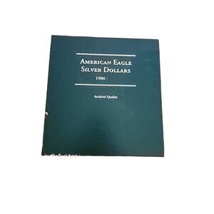 Littleton American Eagle Silver Dollars 1986-2014 Binder/Folder NWOT